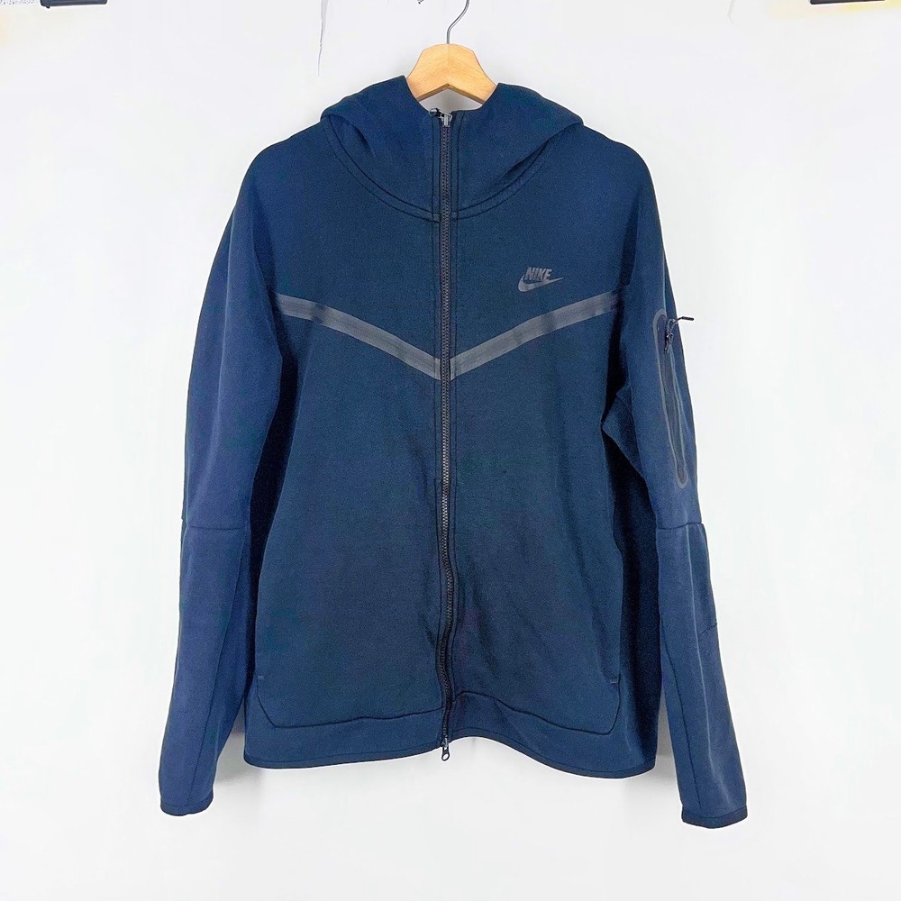 Nike Tech Fleece Full Zip Hoodie Mens Large CU4489-010